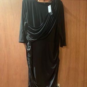 NWT Plus Sized Black Dress